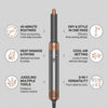 OSOJI 2-in-1 Hair Styler with 9 Hot & Cool Nozzles and Air Directionator, Straightener and Dryer for All Hair Types, with Travel Case| Hair Dryer
