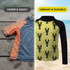 LEMON LOBSTER LONG SLEEVE ZIP RASHIE